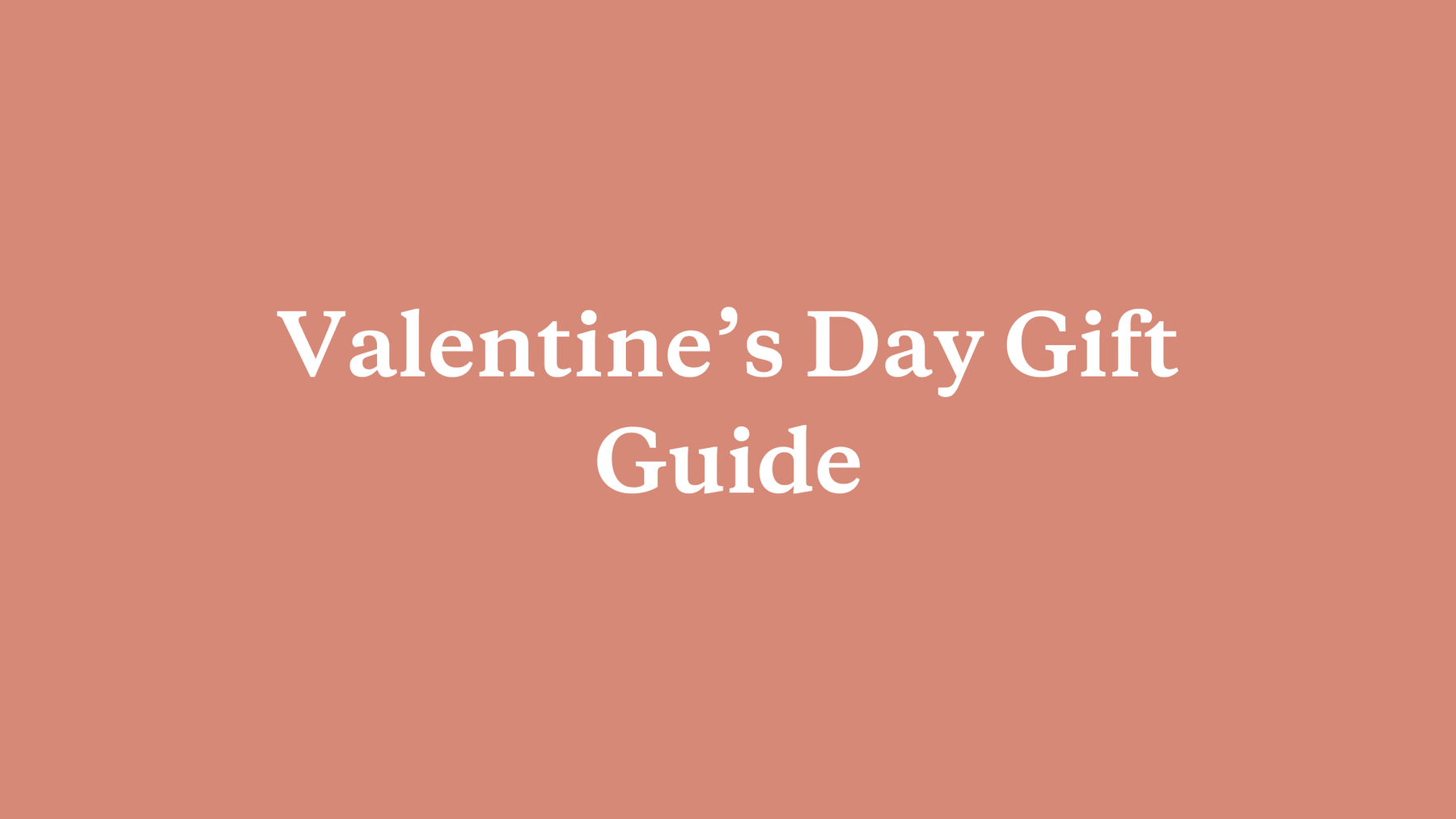 Needed Valentine’s Day Gift Guide - needed.