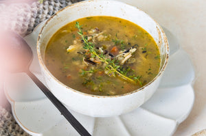 Cozy Collagen-Rich Chicken and Wild Rice Soup: A Time-Saving Meal Prep Recipe